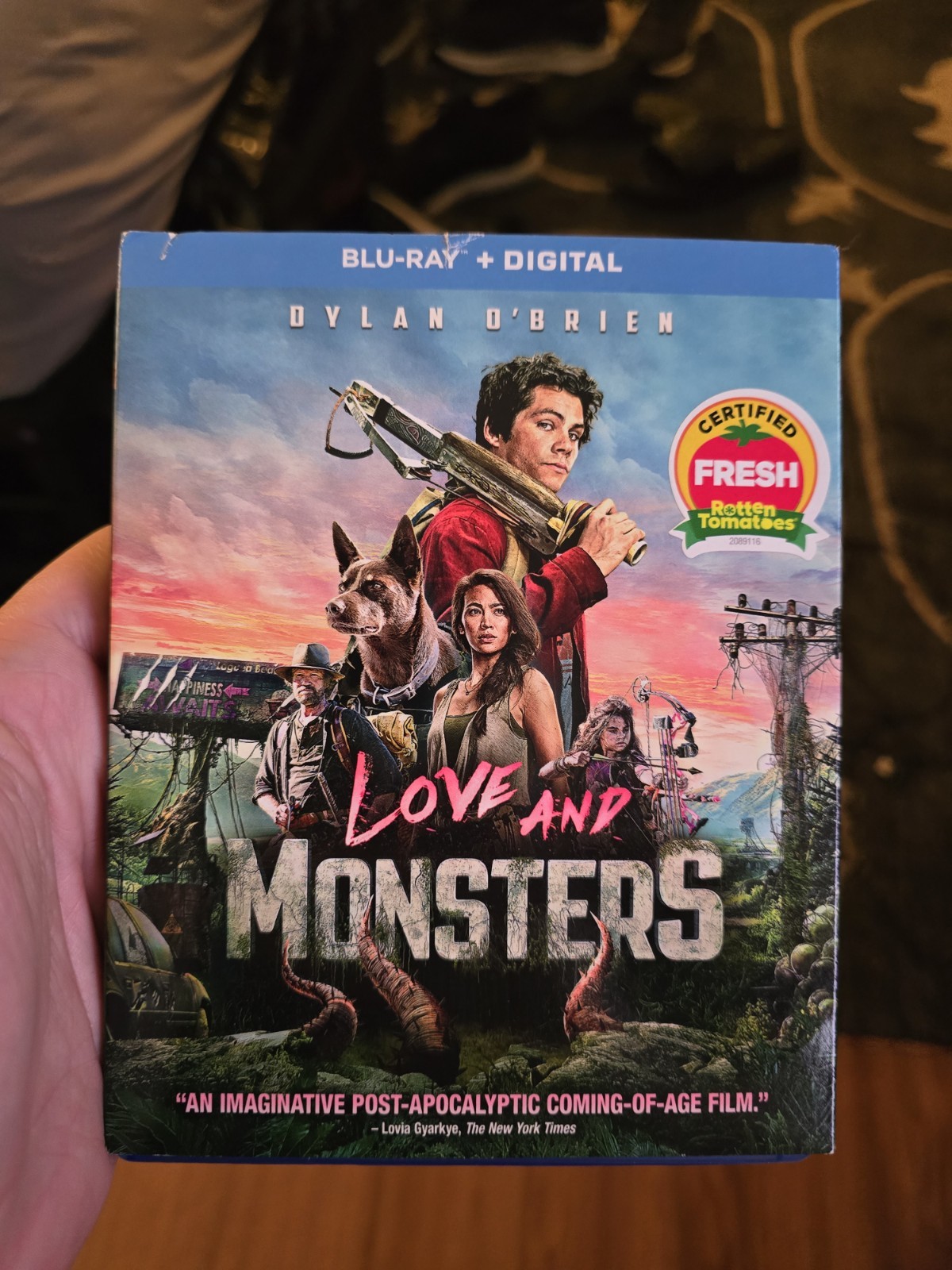 Love and Monsters (Blu-ray 2020) W/OOP Slipcover Rare No Digital