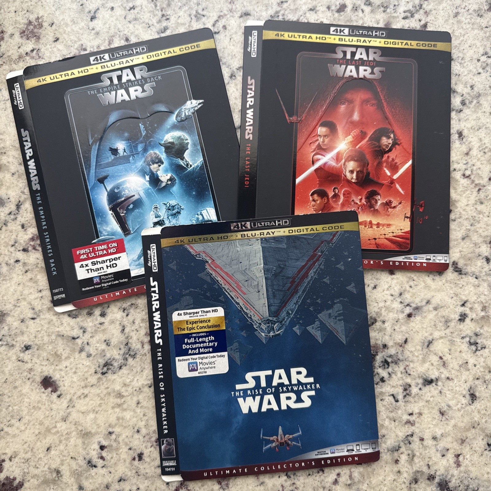 Blu-ray & 4K Slipcovers only – Star Wars, Disney, Marvel + more RARE! NEW STOCK!