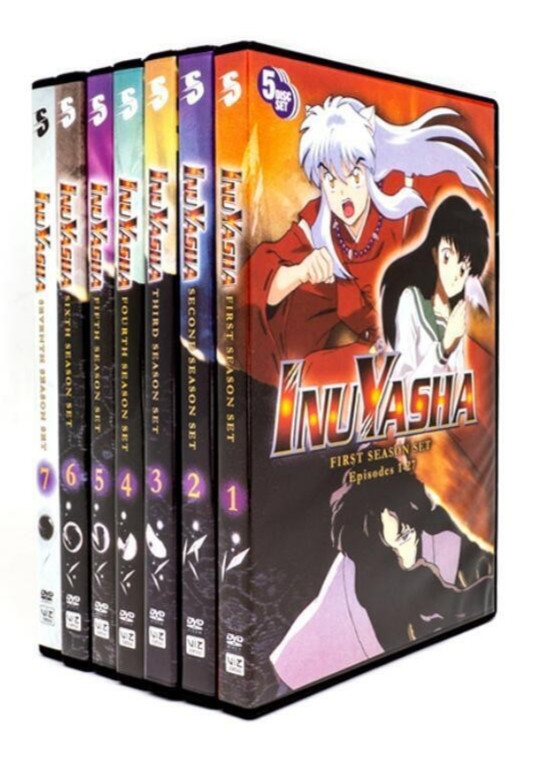 Inuyasha: The Complete TV Series Seasons 1-7 (DVD 32-Discs Set)