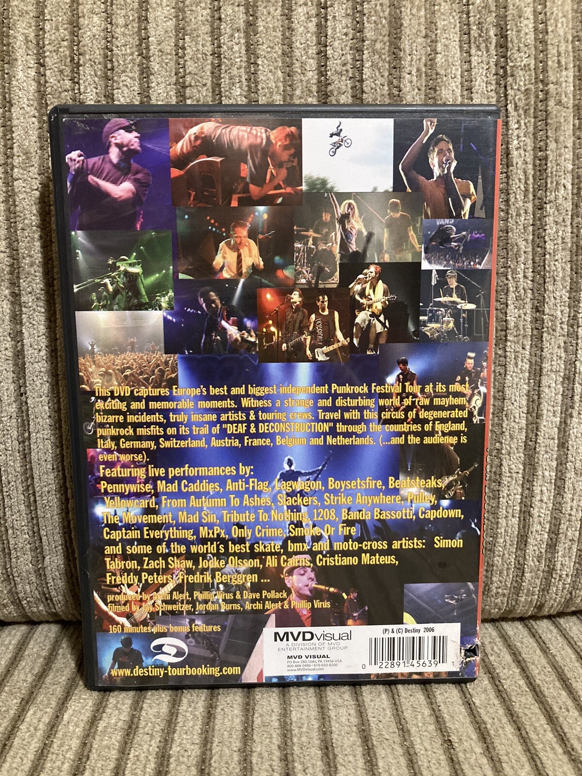 Appetite For Deconstruction: A Punk Rockumentary DVD Tour 2004/2005 MVD Visual