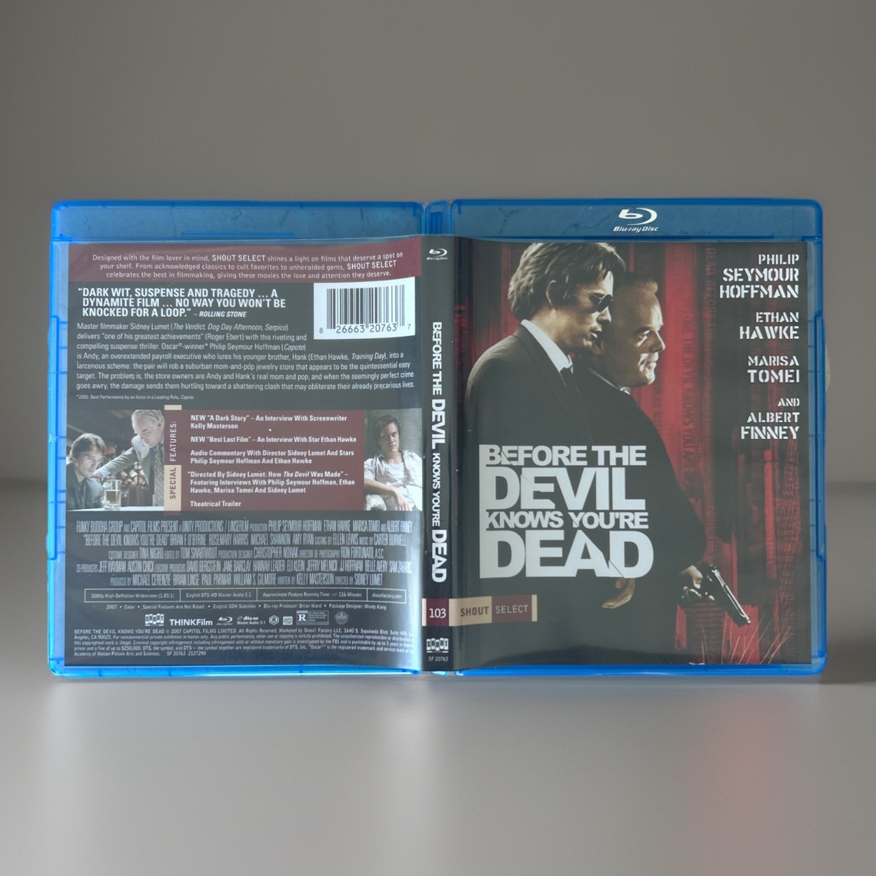 Before the Devil Knows You’re Dead (Blu-ray, 2020) Shout! Select #103, 2007 Film