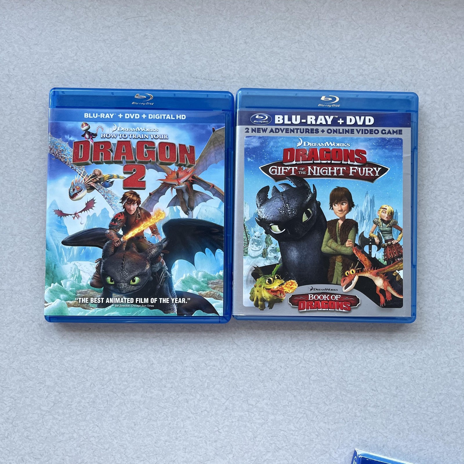 Dreamworks Animated Blu-ray Movie LOT OF 7 PG Widescreen NTSC 16:9