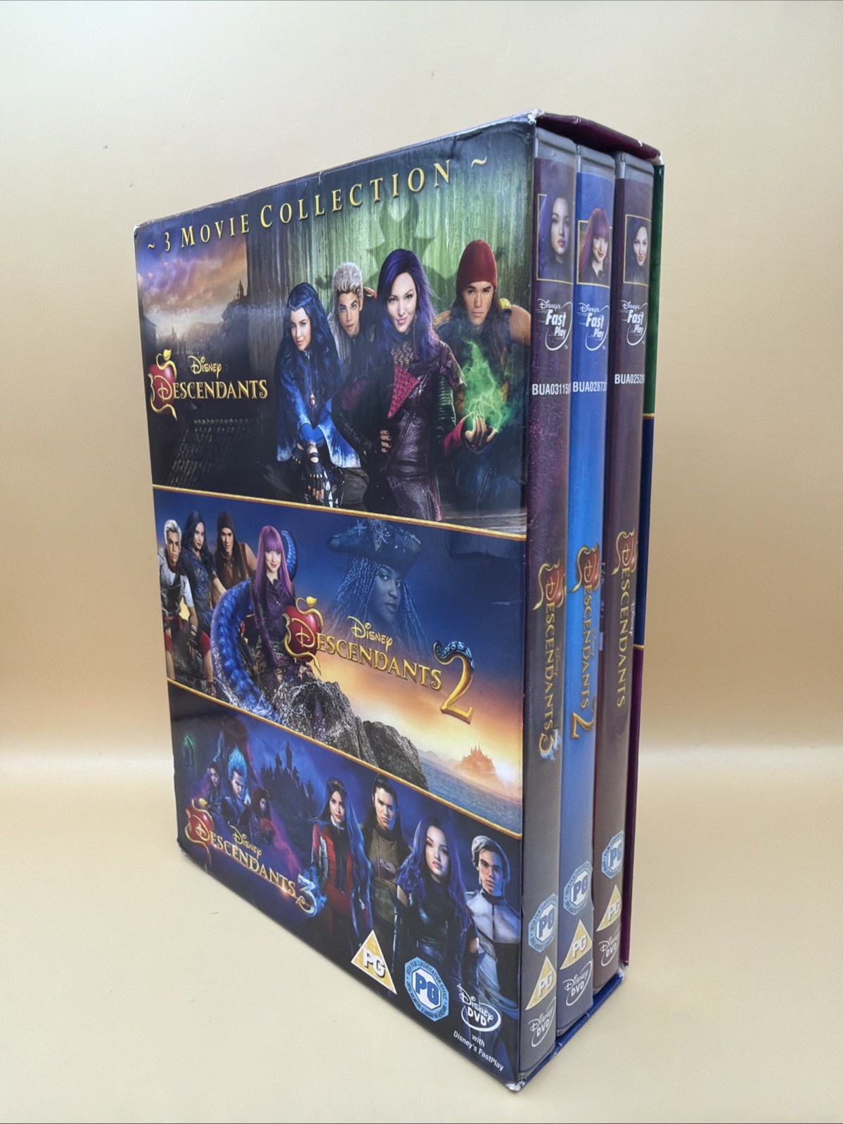 Disney Descendants 1-3 DVD Boxset Region 2