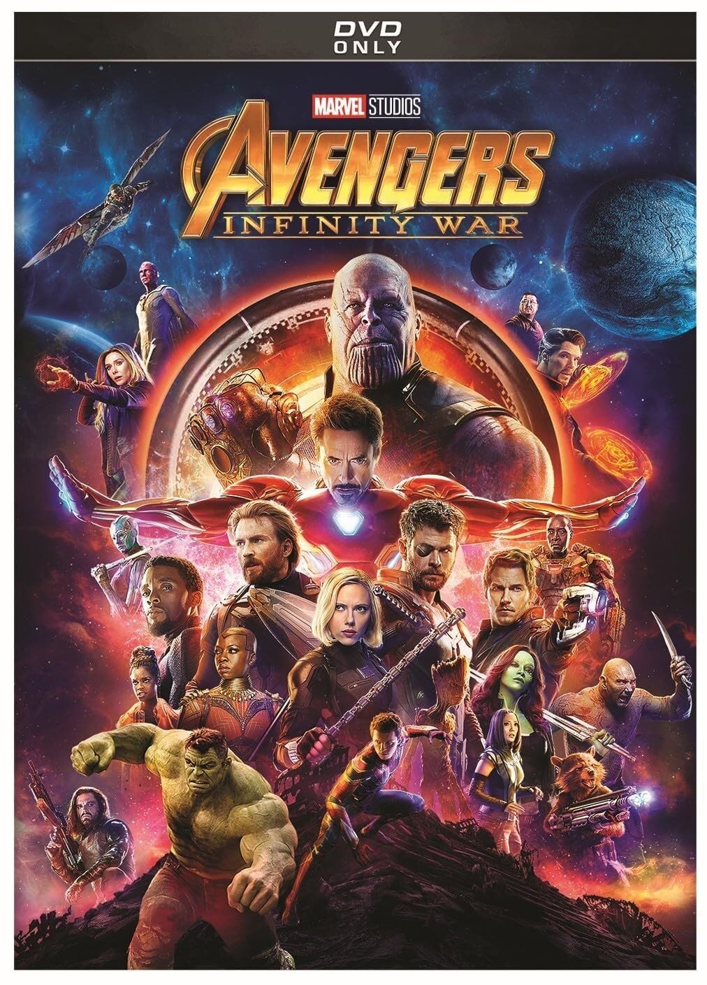Avengers: Infinity War (DVD, 2018) Disc Only A200