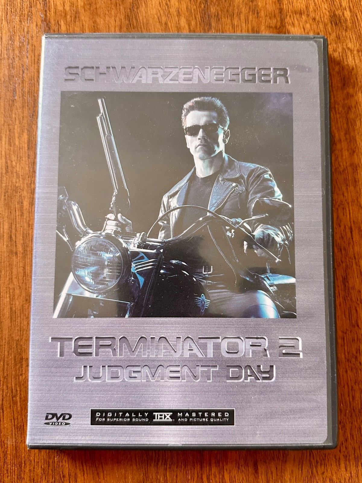 The Terminator (DVD MGM90 NEW) + Judgement Day (DVD used) Schwarzenegger Cameron
