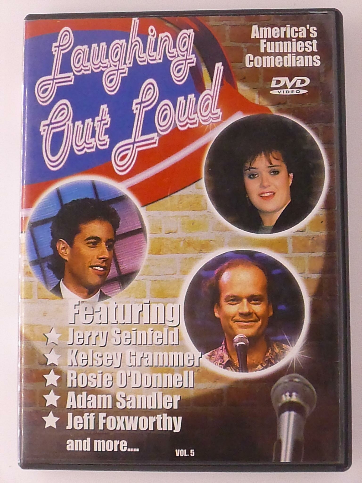 Laughing Out Loud – Seinfeld, Grammer, ODonnell, Sandler, Foxwor.. (DVD) – L03
