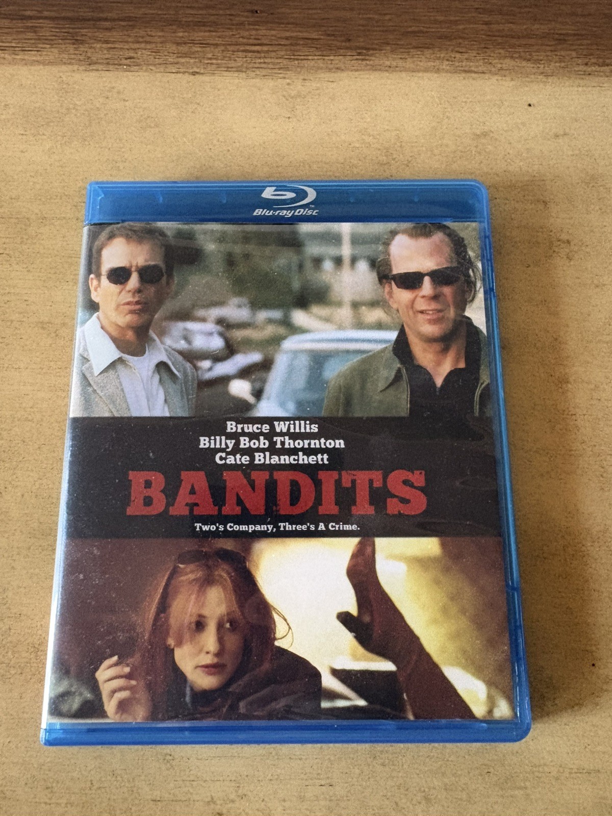 Bandits Blu Ray – Billy Bob Thornton Bruce Willis Cate Blanchett Viewed Once