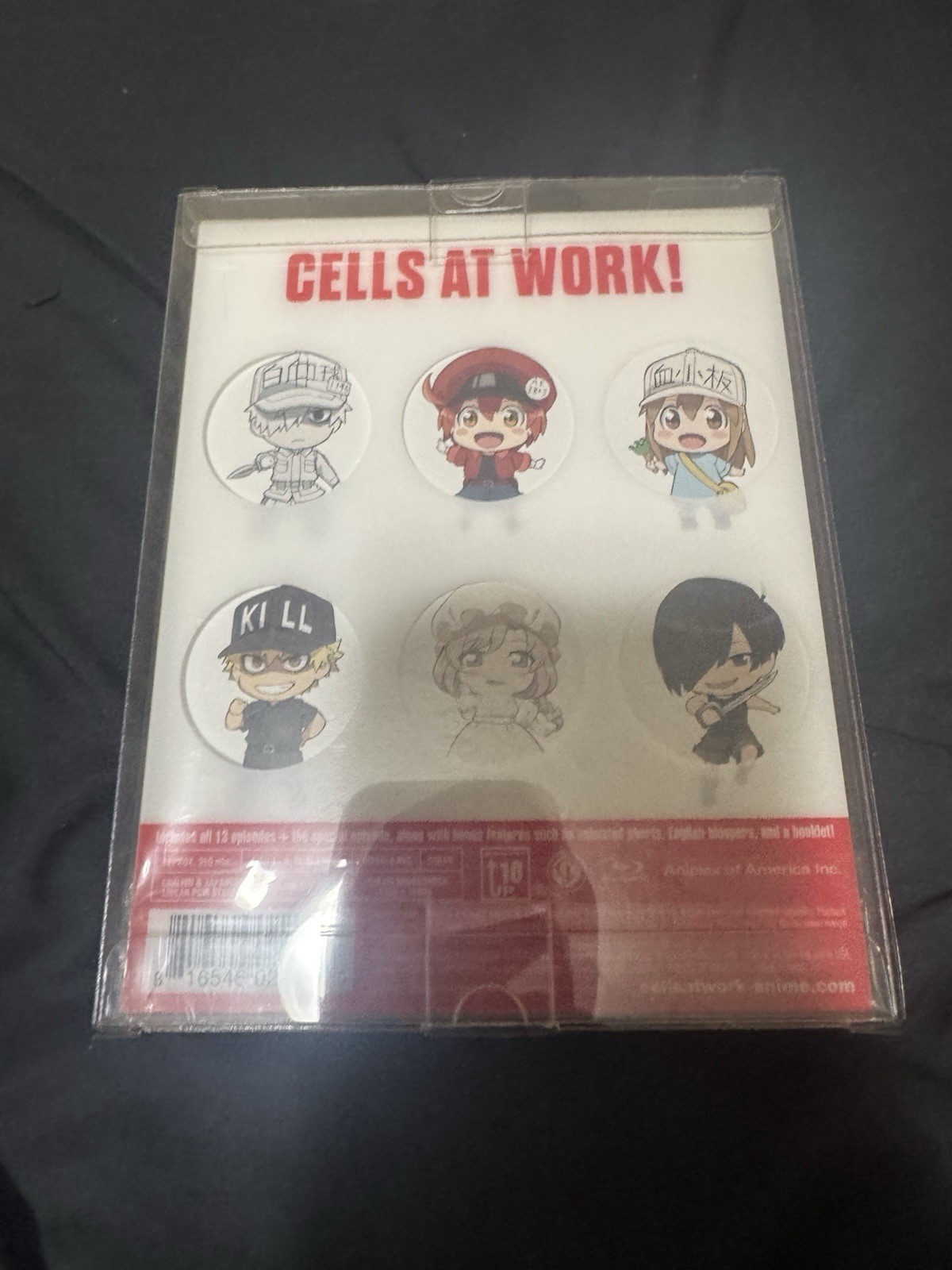 Cells at Work! Complete Set (season 1) Blu-ray Aniplex Brand New