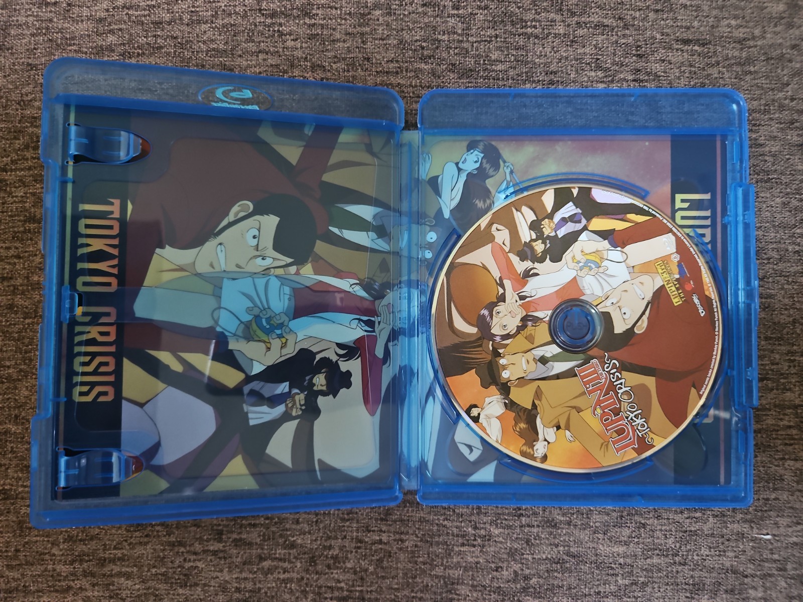 Lupin The 3rd: Tokyo Crisis (Blu-Ray, 1998) Discotek Media, Has Slipcover