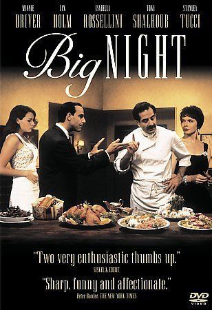 Big Night (DVD, 1998, Closed Caption Subtitled Spanish)