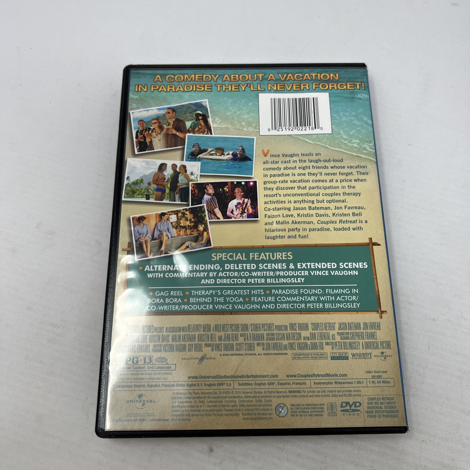 Couples Retreat (DVD, 2009)