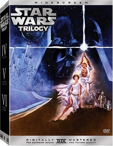 Star Wars Trilogy (Widescreen Edition Without Bonus Disc) – DVD – GOOD