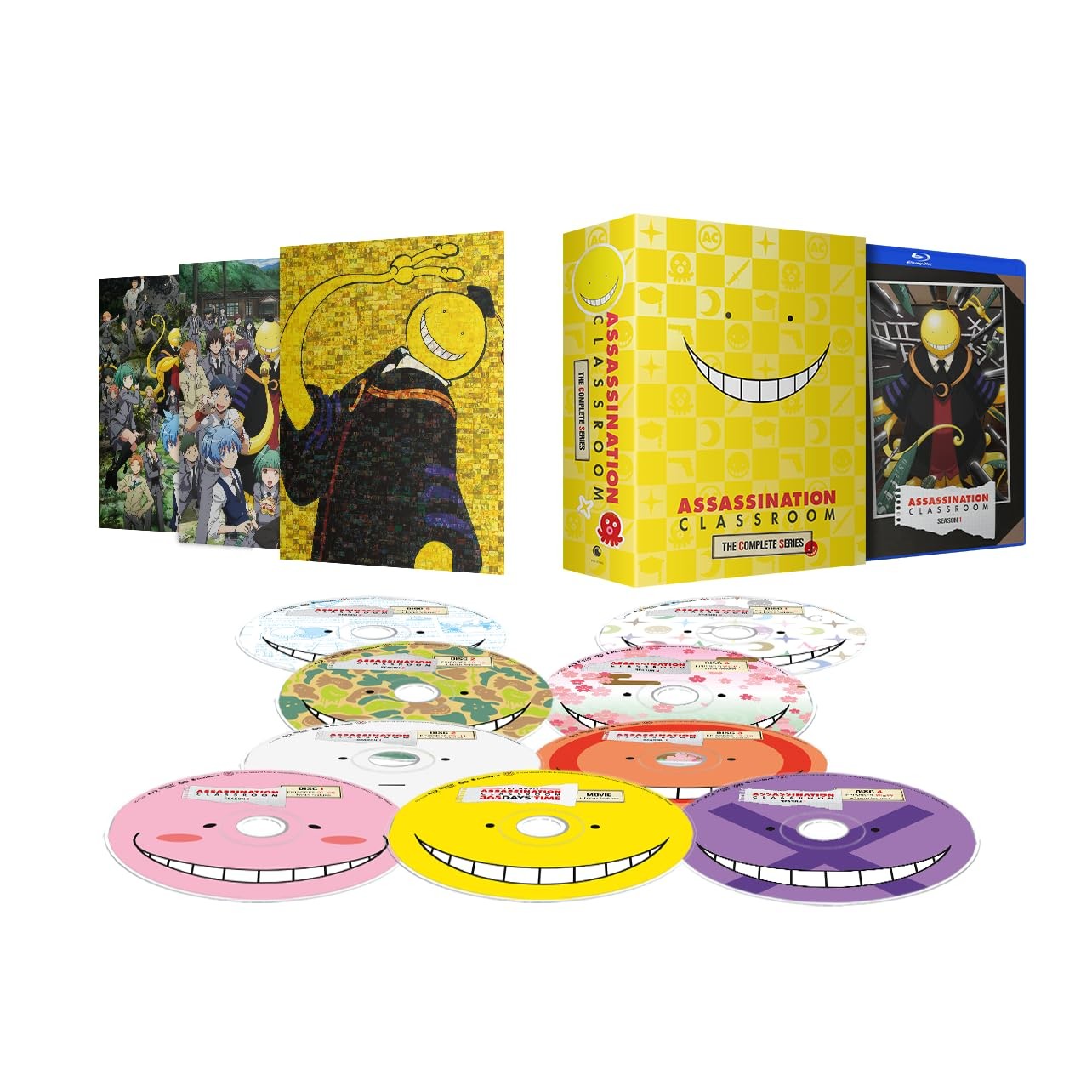 Assassination Classroom – Complete Series (Blu-ray) NEW