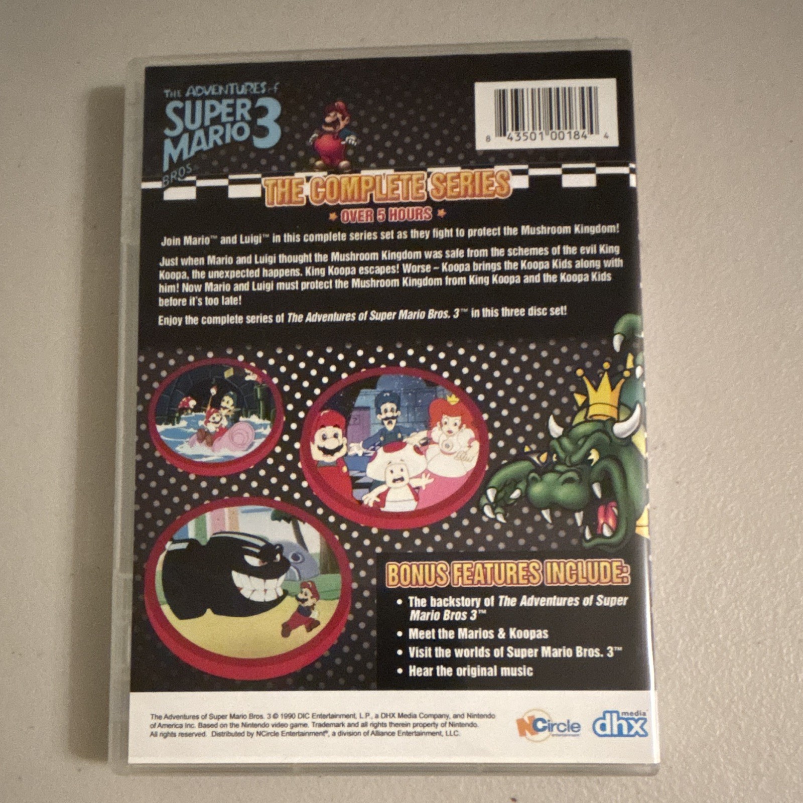 The Adventures of Super Mario Bros. 3 Complete Series Collector Edi w/Slipcover