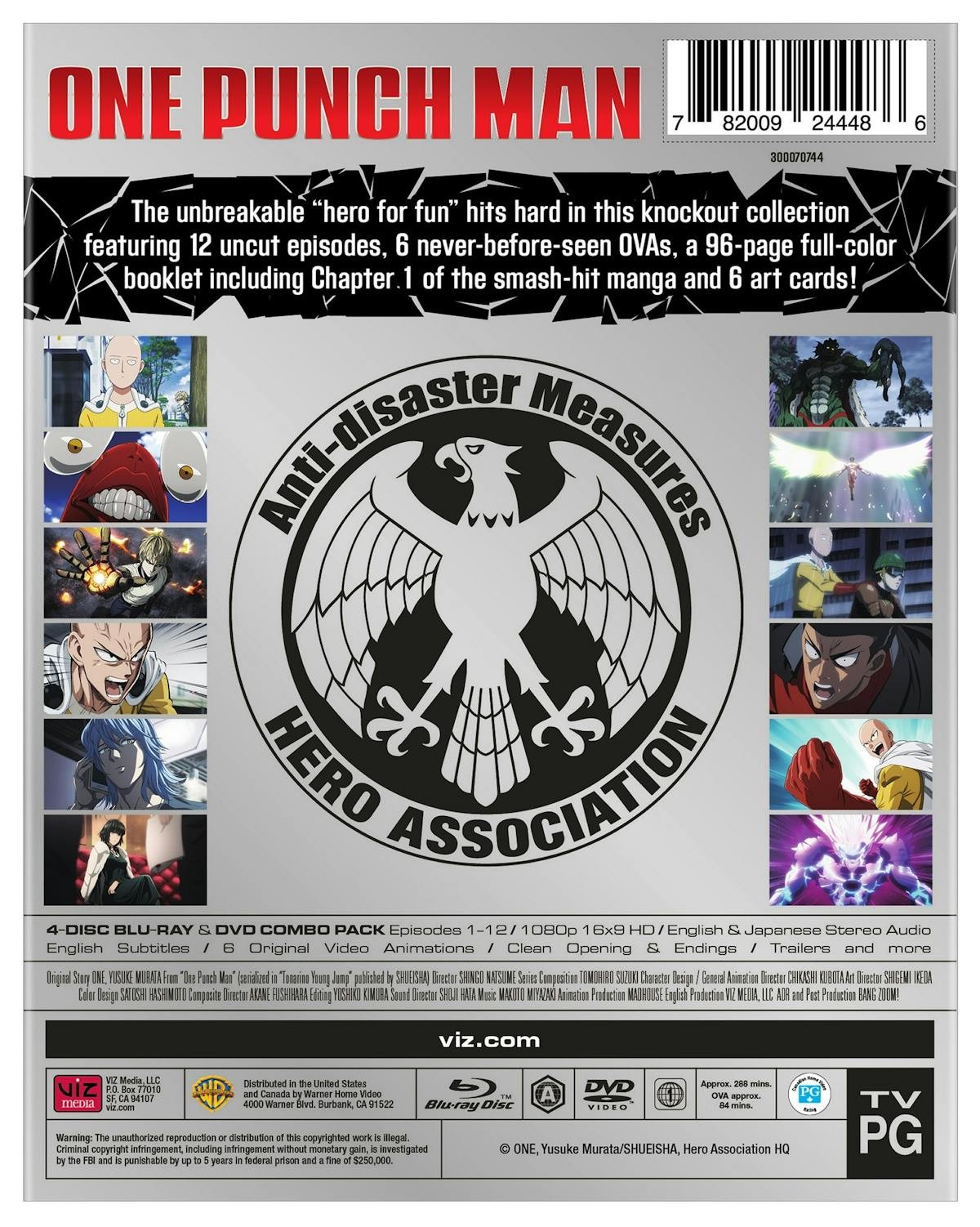 One Punch Man Blu-ray Makoto Furukawa NEW