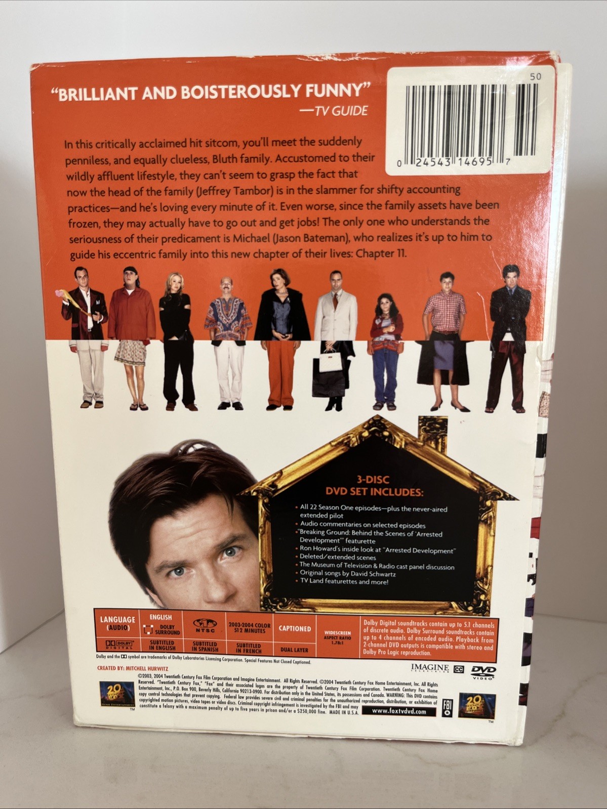 Arrested Development – Complete Season 1 & 2 (DVD 6-Disc Set) Jason Bateman