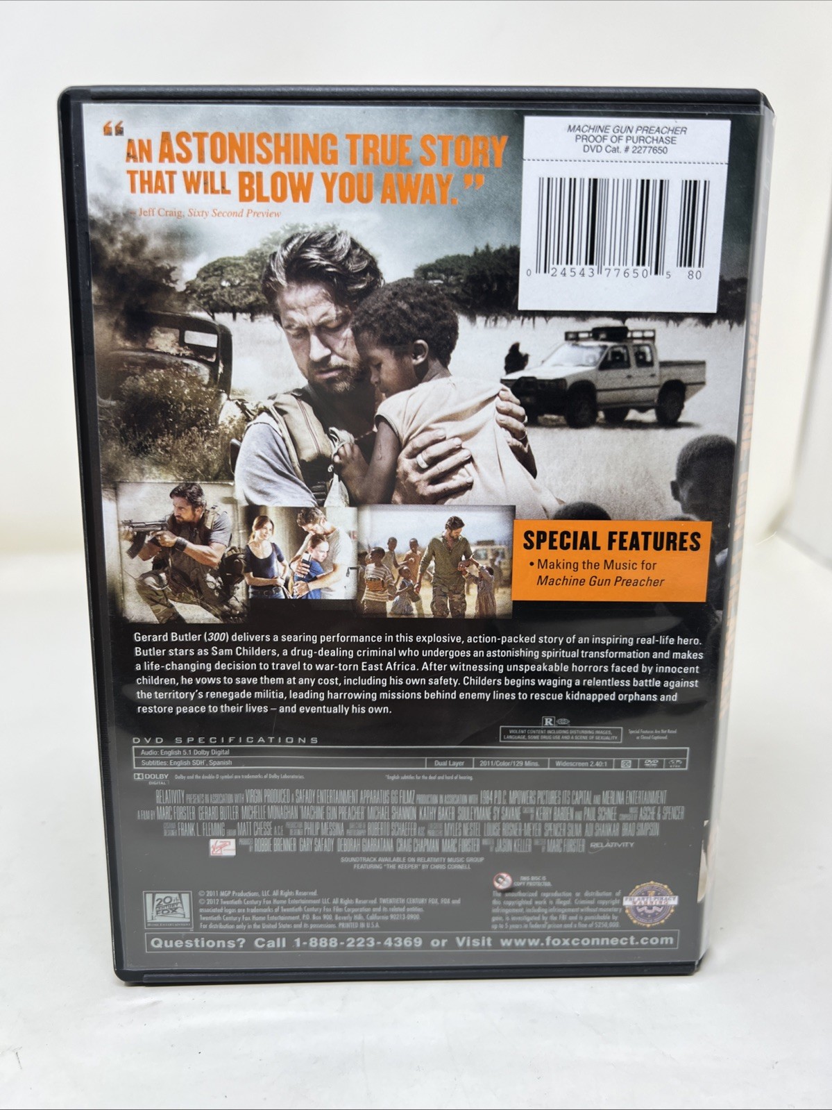 Machine Gun Preacher (DVD)