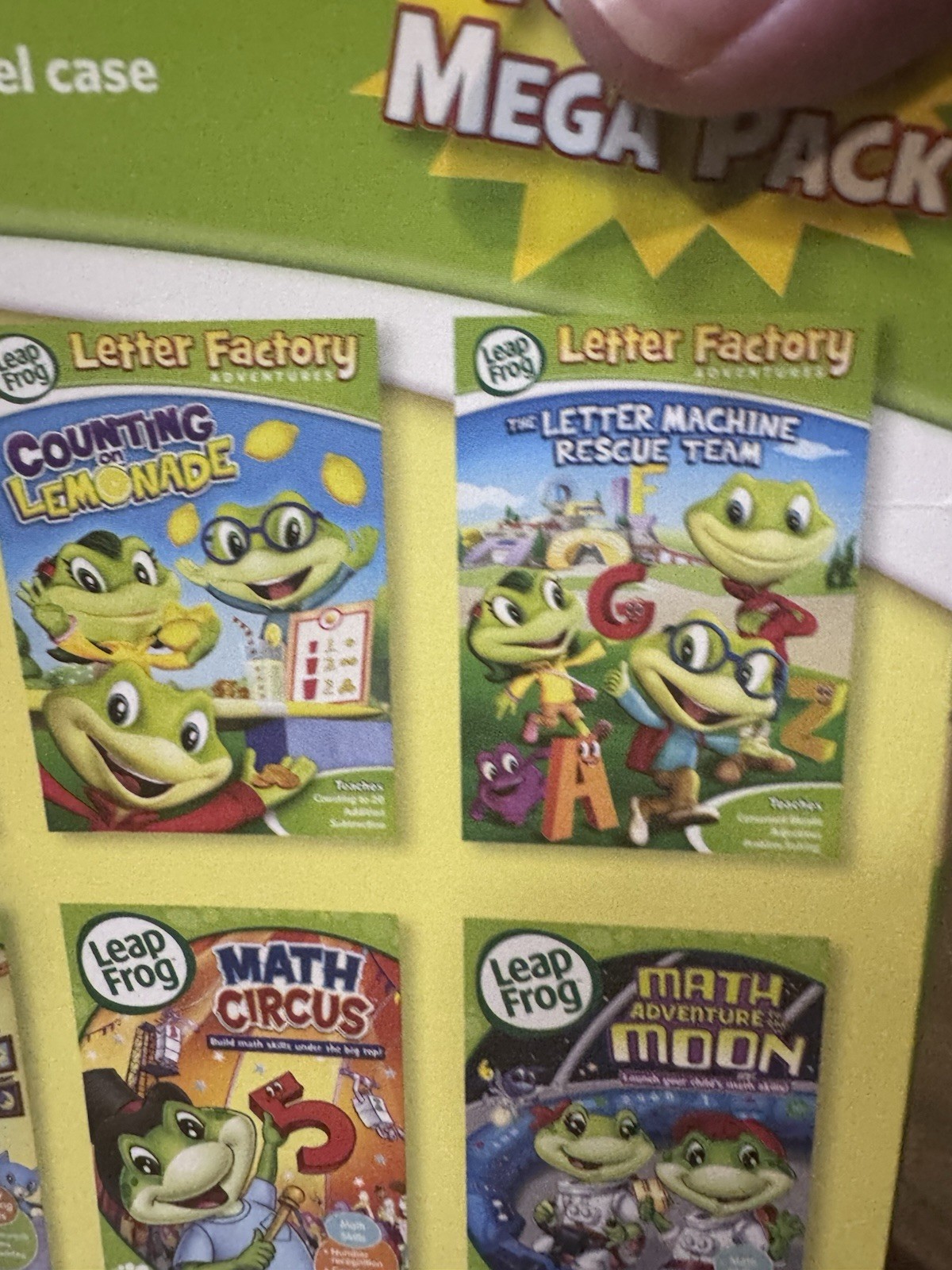 Leapfrog Learn With Leap 18 DVD Mega Pack (DVD, 2015) See DESC