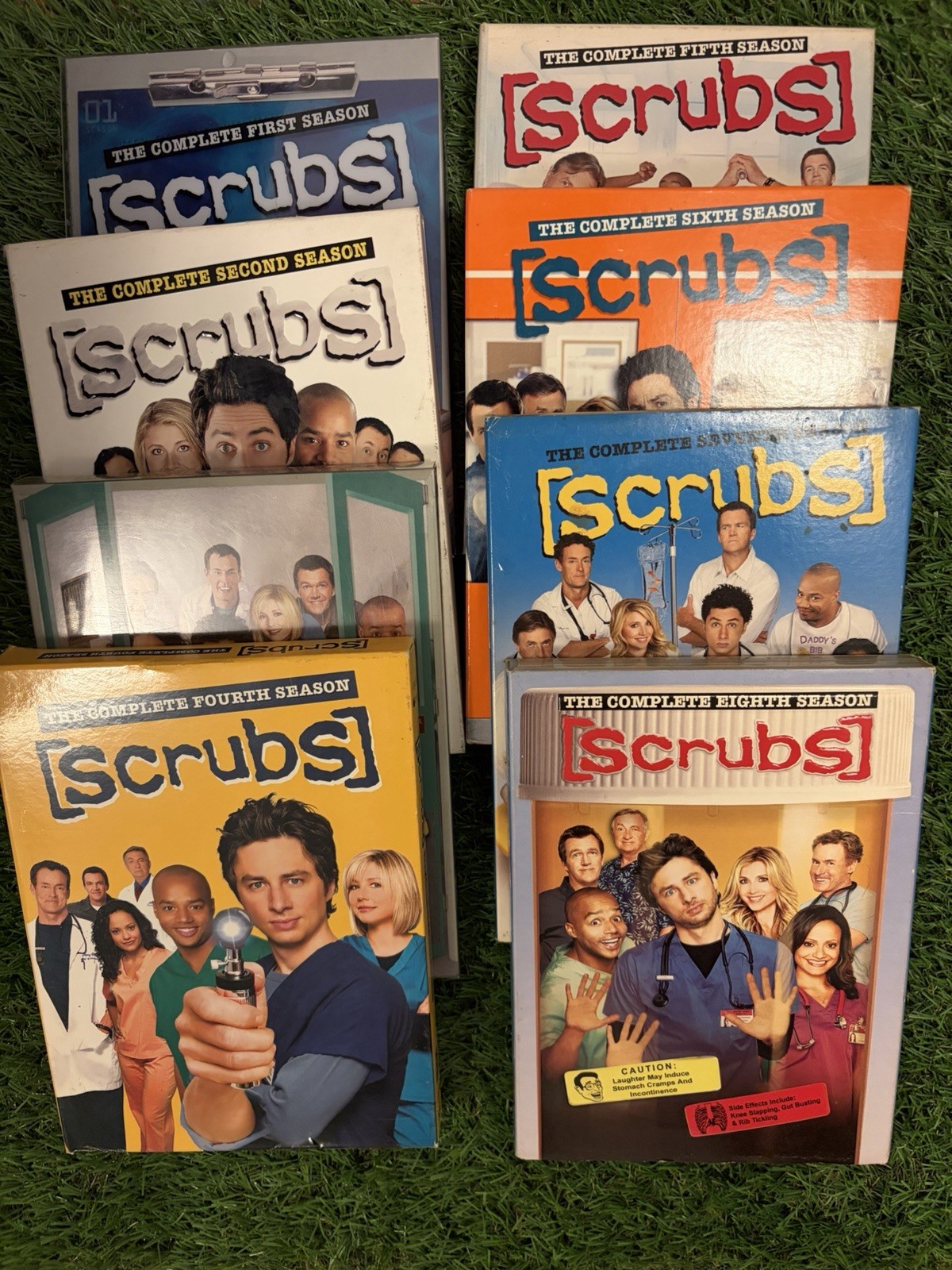 Scrubs The Almost Complete Series 1-8 set Seasons 1 2 3 4 5 6 7 8 lot DVD