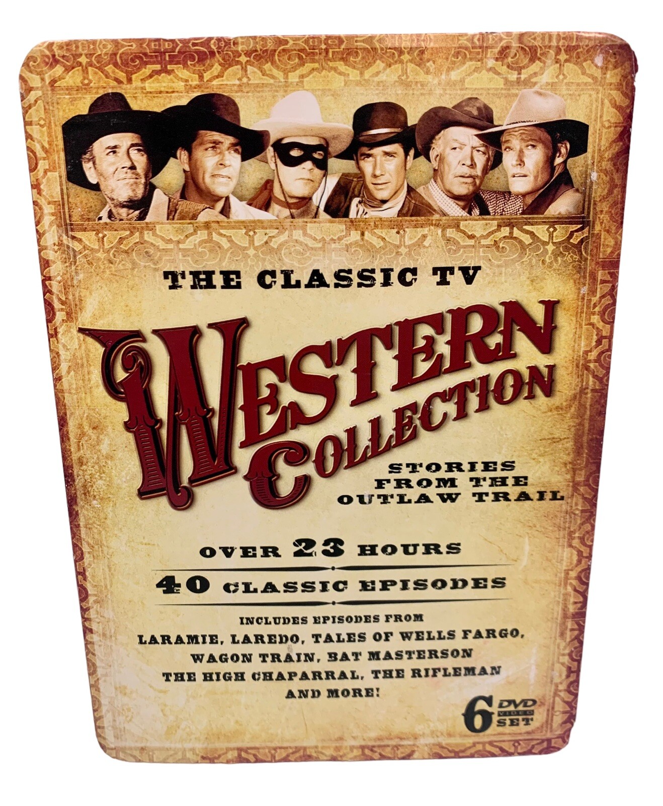 The Classic TV Western Collection – EMBOSSED COLLECTOR’S TIN! DVDs