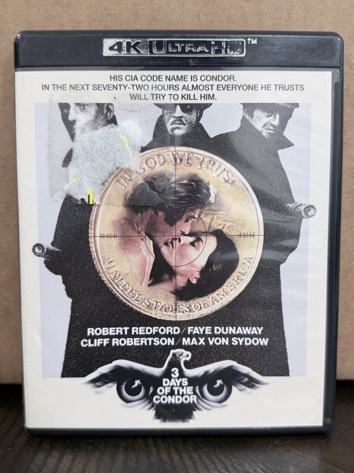 3 Days of the Condor 4KUHD 4K UHD (4K UHD Blu-ray)