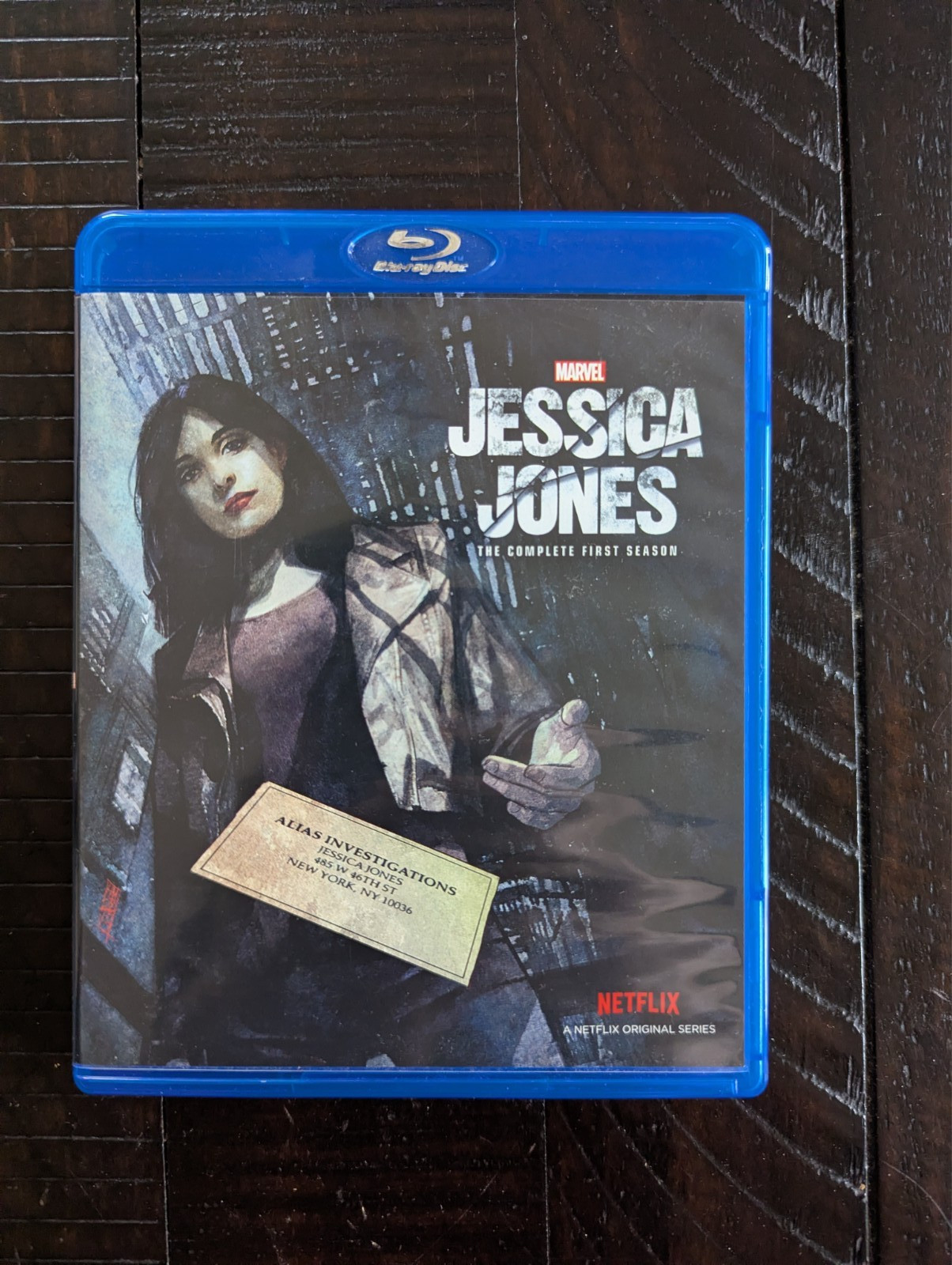 Jessica Jones the Complete First Season 1 One BLU-RAY RARE NETFLIX MARVEL OOP