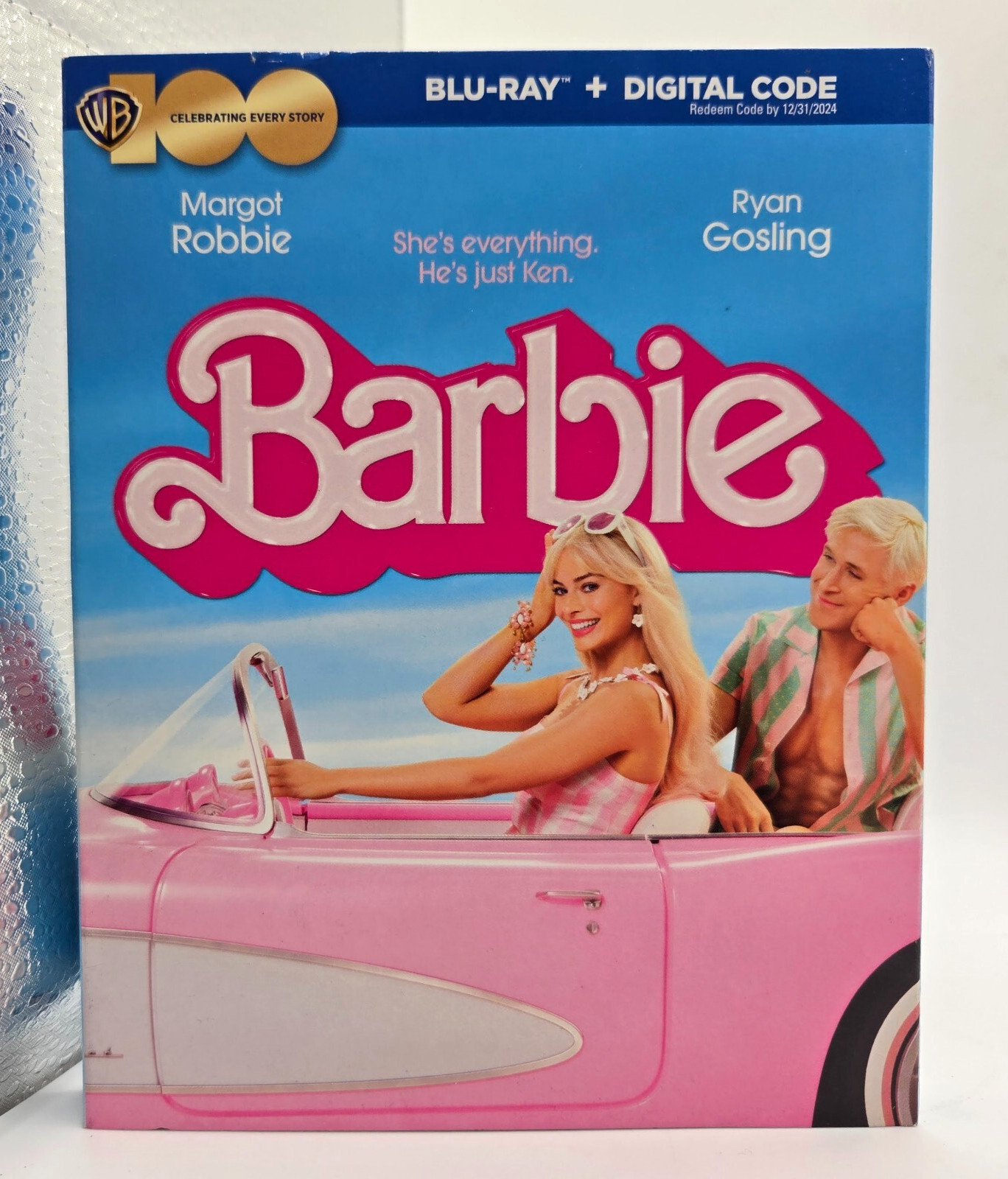 Barbie Blu-Ray w/ Slipcover – 2023 Margot Robbie Ryan Gosling New/Sealed Blu-Ray