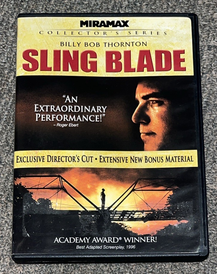 Sling Blade DVD 1996 Billy Bob Thornton 2-Disc Director’s Cut Movie – Ex Lib R1