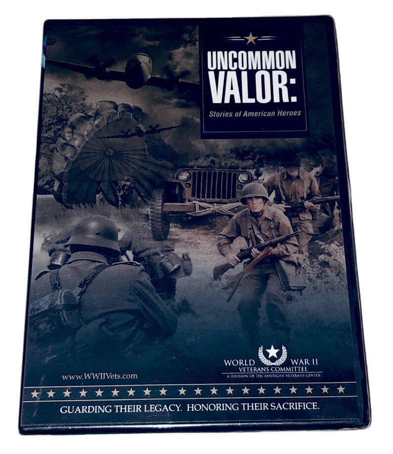 Uncommon Valor Stories of American Heroes MOH WWII DVD New Factory Sealed