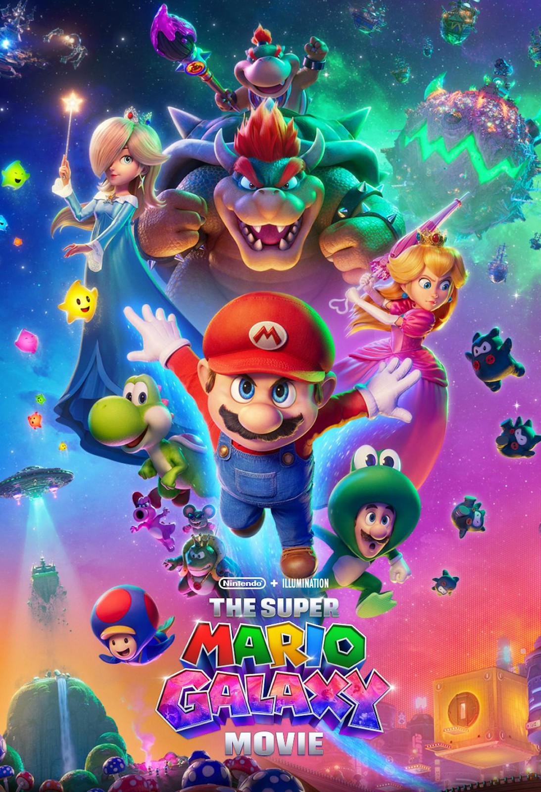The Super Mario Galaxy Movie DVD NEW