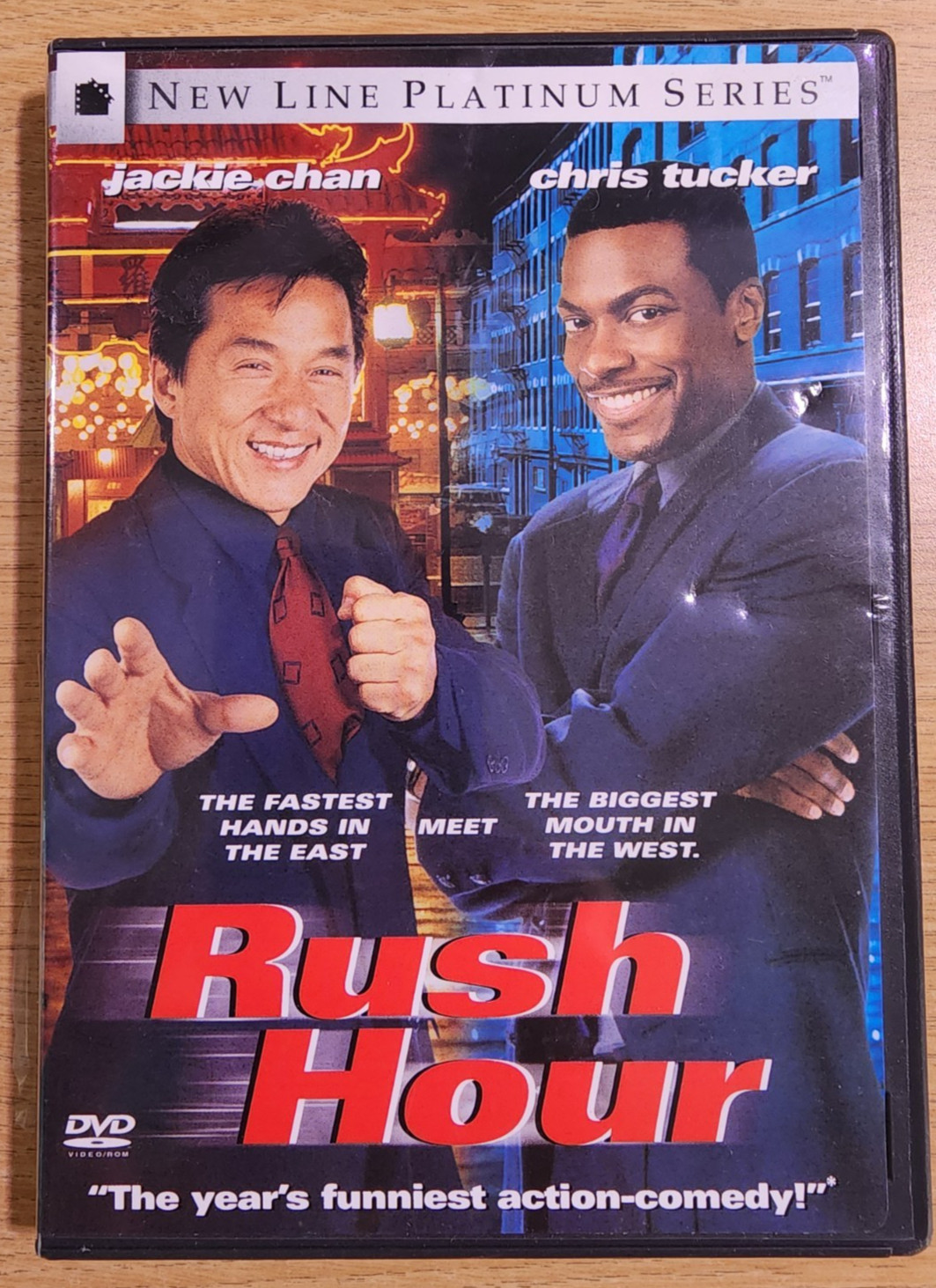 Rush Hour (DVD, 2004, Platinum Series, Widescreen) Jackie Chan, Chris Tucker