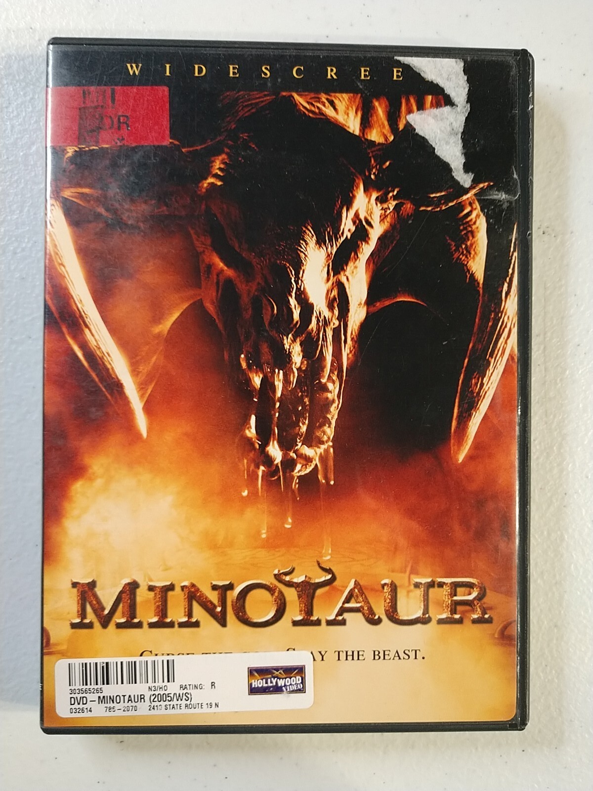 Minotaur Curse The God Slay The Beast (DVD 2005 91 Min) Tony Todd…