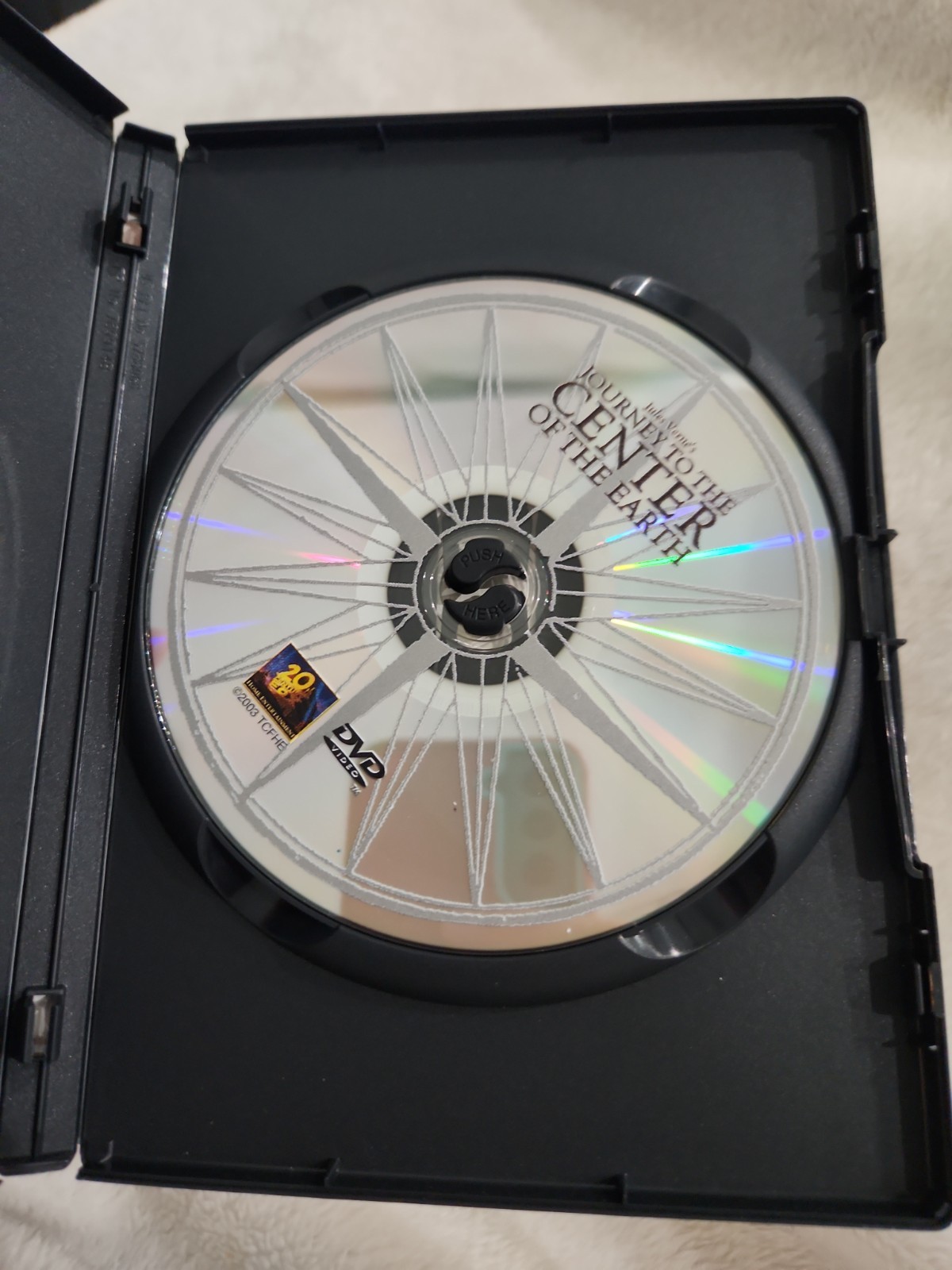 Jules Verne’s Journey to the Center of the Earth DVD 1959 Works Boone Mason Dahl
