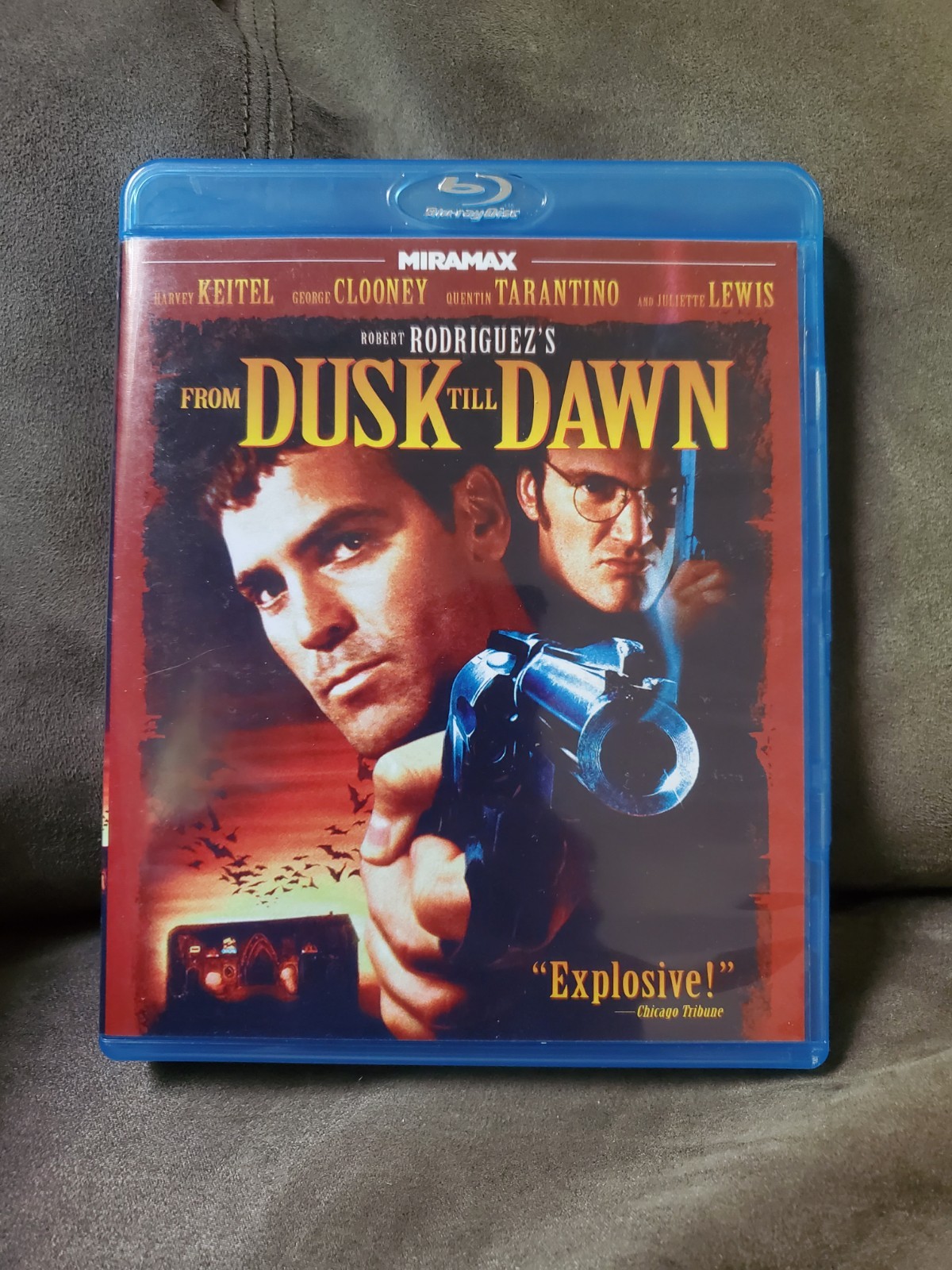 From Dusk till Dawn (Blu-ray) Quentin Tarantino George Clooney Mint Disc