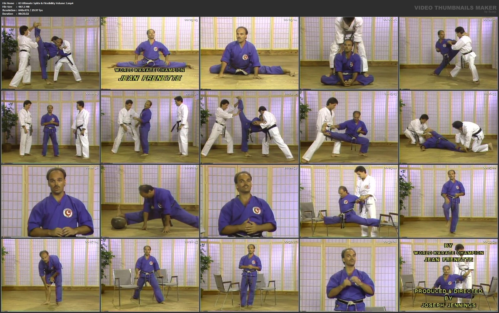Ultimate Karate Training starring Jean Frenette (9 DVD Set)