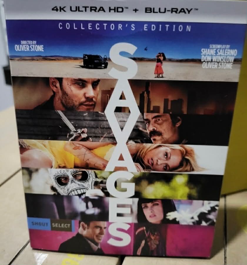 Savages (Collector’s Edition) [New 4K UHD Blu-ray] Collector’s Ed,W/SLIP