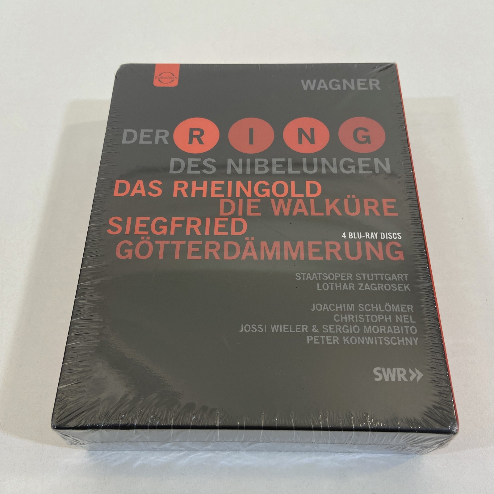 Der Ring Wagner Des Nibelungen 4 Disc 2014 Blu-ray SEALED Set EuroArts Digim