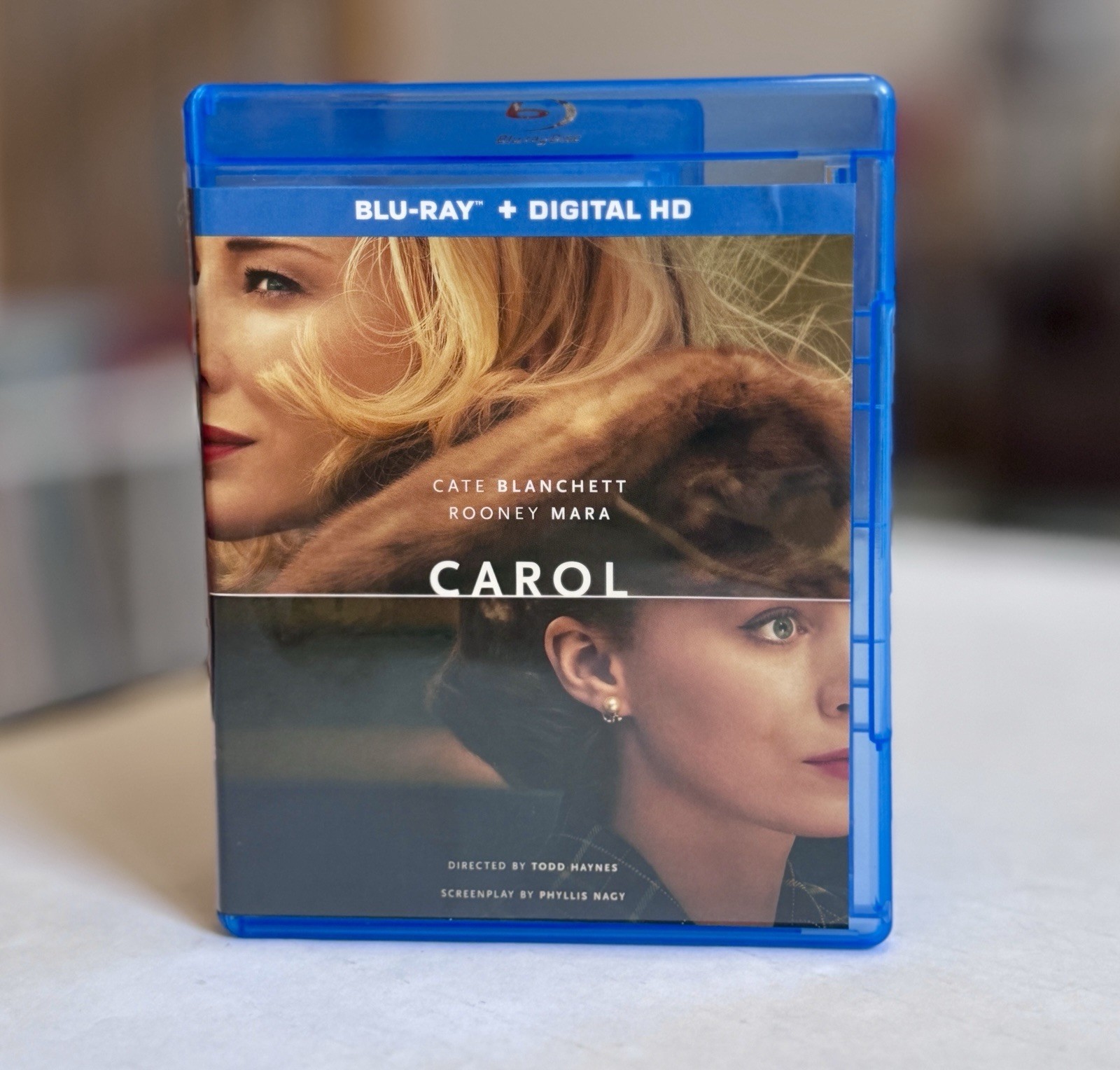 Carol Blu-ray 2015 Anchor Bay Cate Blanchett Rooney Mara Todd Haynes – Like New