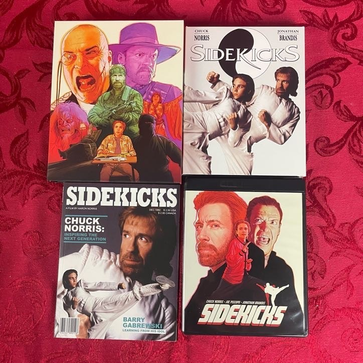 SIDEKICKS (2022) 4K, Vinegar Syndrome, Limited Edition, Slip Cover, Chuck Norris