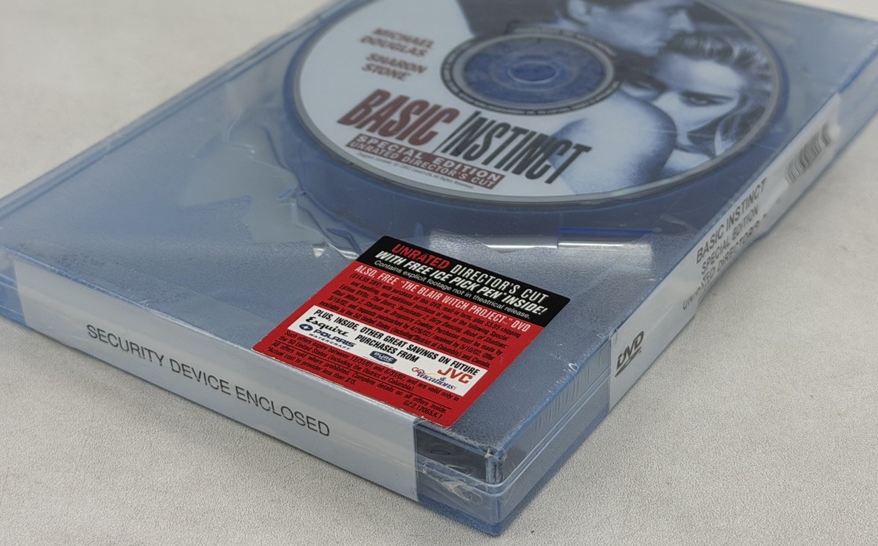 Basic Instinct DVD Special Limited Edition Unrated Director’s Cut SEALED NEW