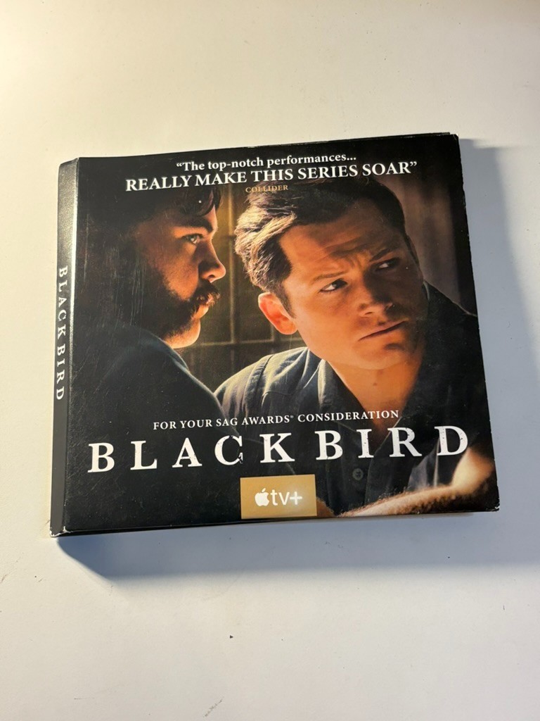 BLACK BIRD – LIMITED SERIES – FYC 3-DVD Set – 2022 Screener – APPLE TV