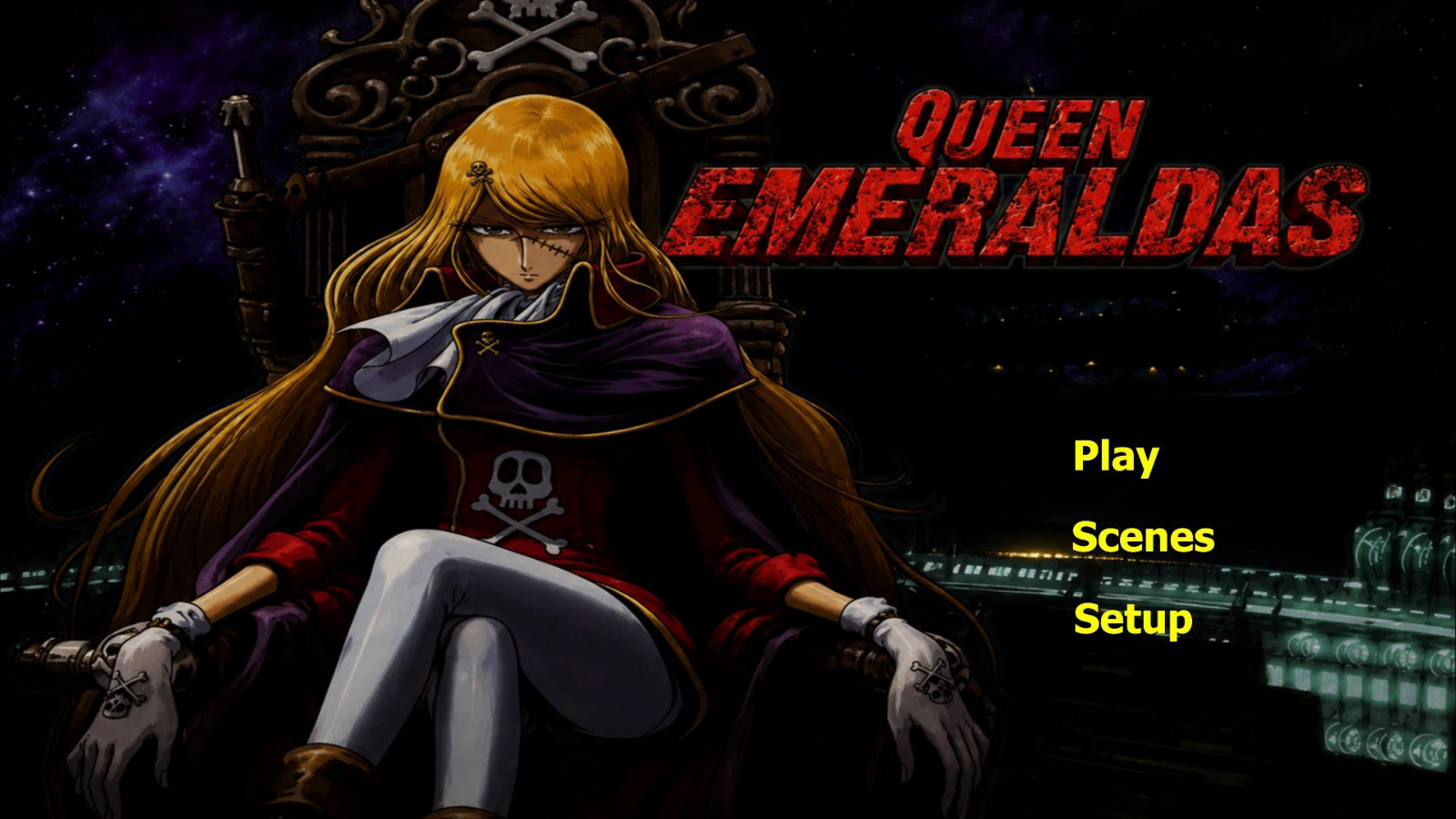 Queen Emeraldas Anime BLU-RAY 4 OVA Spanish English Japanese and French DVD