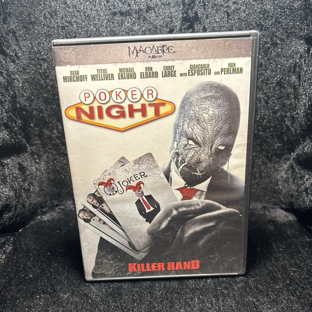XLrator Media Poker Night DVD Thriller NR 2014 104 min Titus Welliver