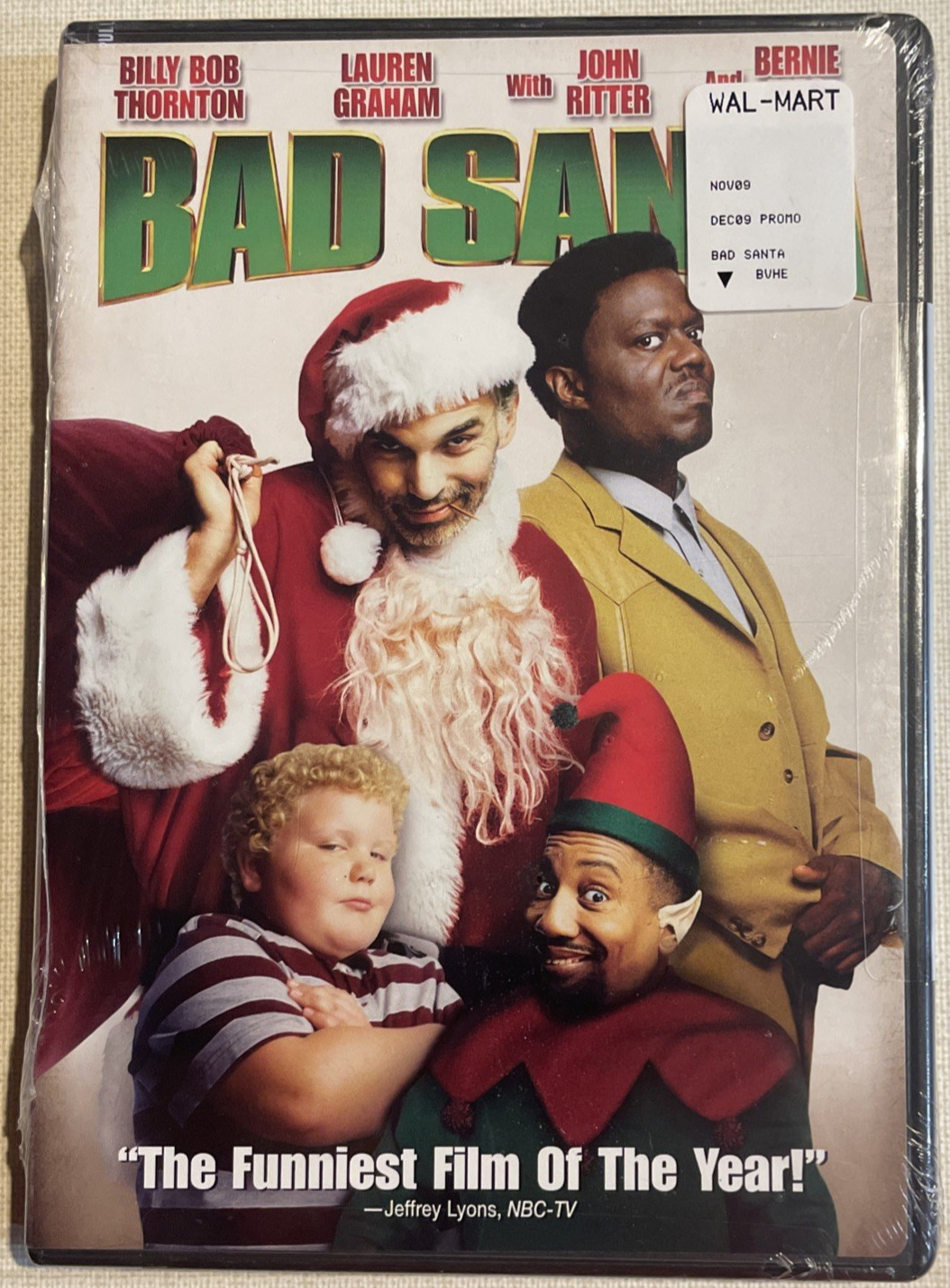 NEW SEALED Bad Santa DVD Movie Billy Bob Thornton N0467
