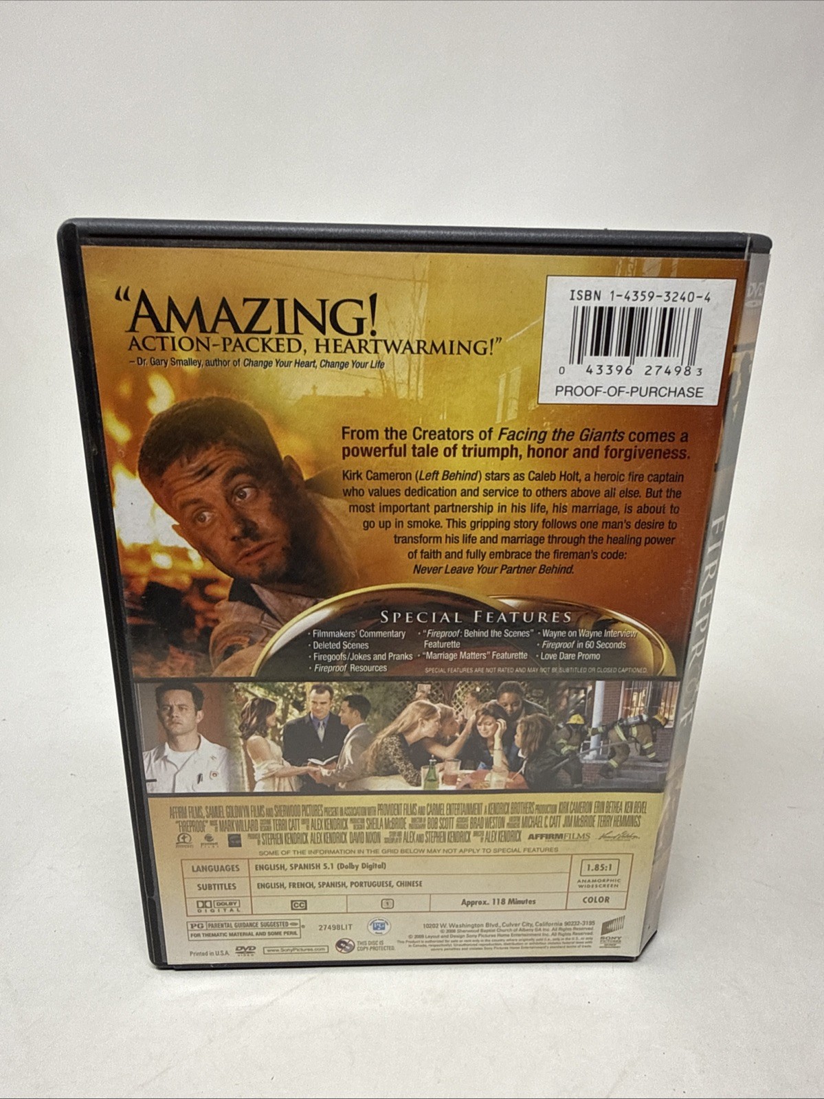 Fireproof (DVD, 2008)