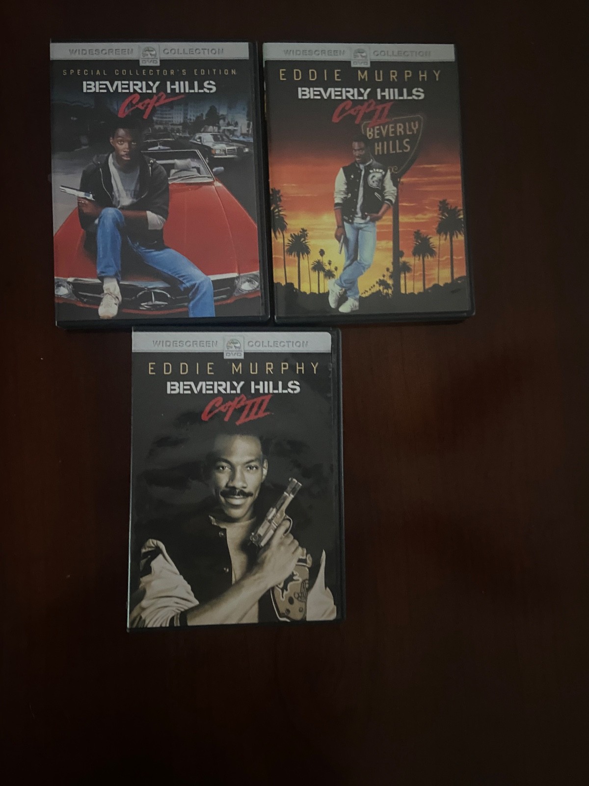 Eddie Murphy Beverly Hills Cop 1-II-III Collector’s Edition Widescreen 3 DVD Set