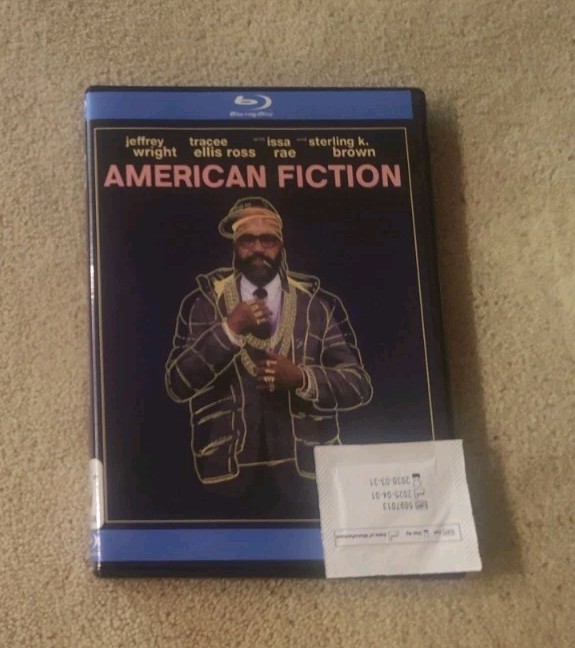 American Fiction [Blu-ray, 2023] Excellent Ex Library Ships Free