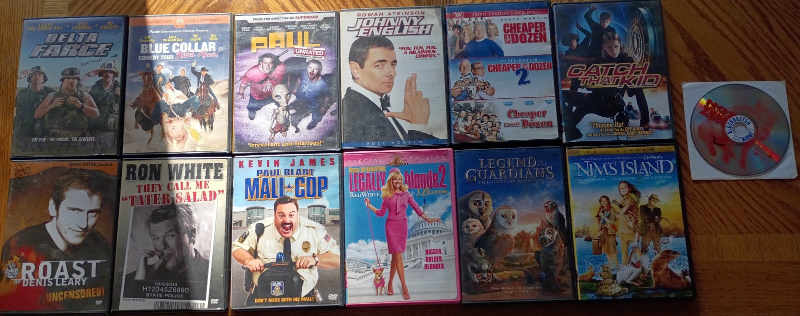 Lot of DVD’s – Mixed youth and Comedy – aprox 15 titles in 13 units