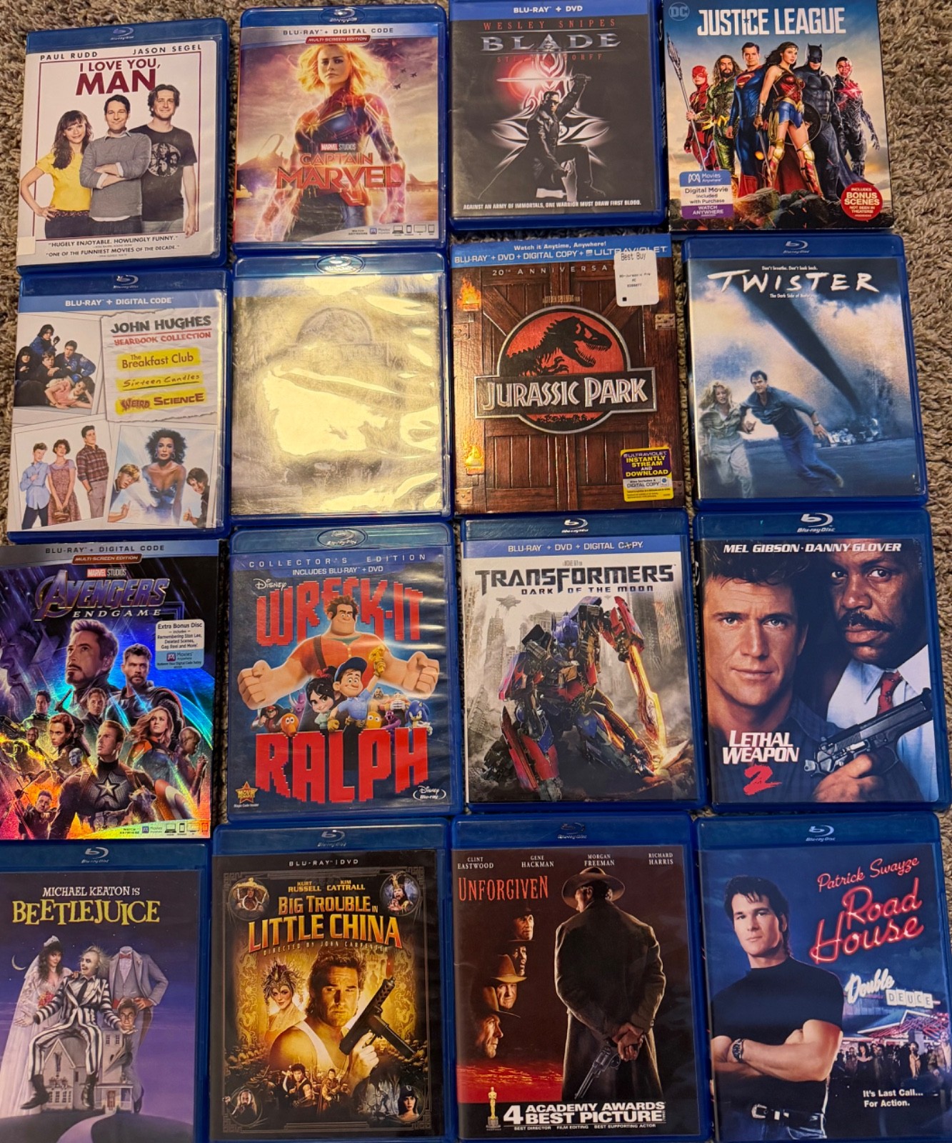 Blu-ray LOT BUNDLE – Pick & Choose – Varous titles- Discount Shipping