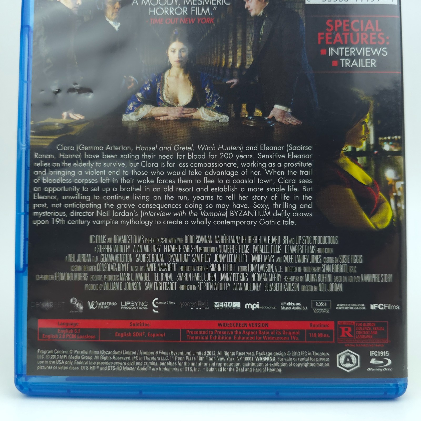 Byzantium (Blu-ray, 2013) Saoirse Ronan Sam Riley Gemma Arterton *CEALN*